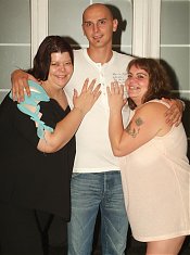 Horny fat women Margaret and Agnes suck a cock and lick twats in this racy mature threesome